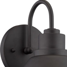 Load image into Gallery viewer, Lamp Shade Wall Light - Matte Black
