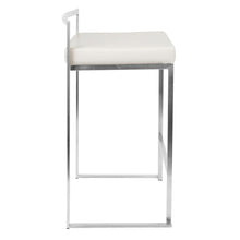 Load image into Gallery viewer, Fuji - Contemporary, Stackable Elegant Counter Stool (Set of 2)

