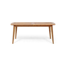Load image into Gallery viewer, Placidity - Outdoor Expandable Dining Table With Slatted Tabletop And Tapered Legs

