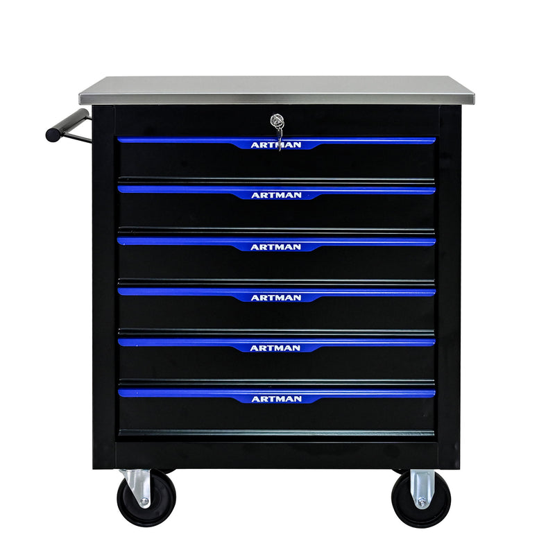 Drawer Multifunctional Tool Cart With Wheels