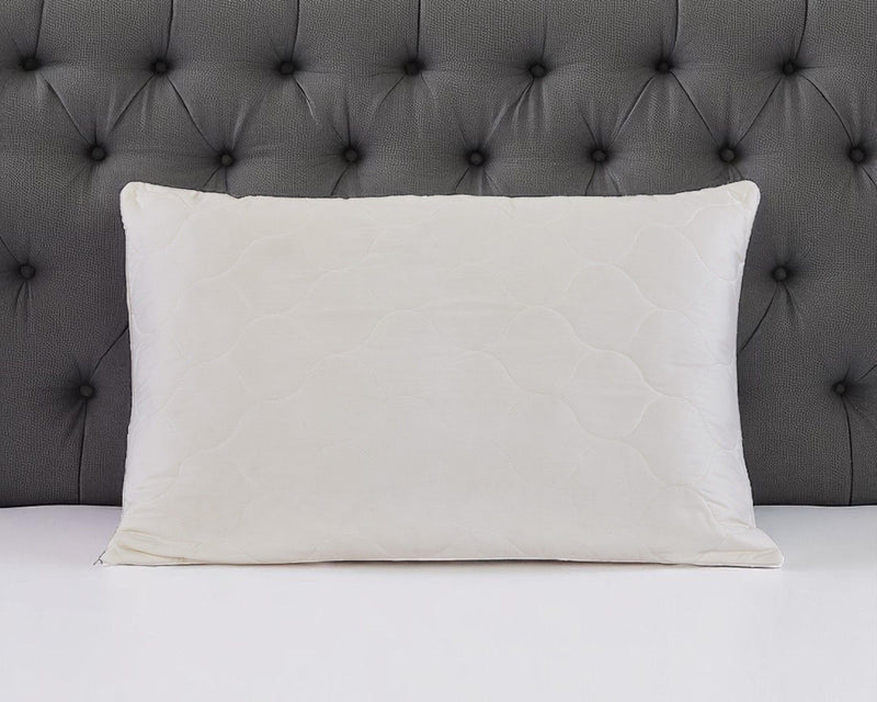 Cotton Wool Hypoallergenic Bed Pillow - Queen