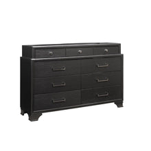 Load image into Gallery viewer, Solid Wood Nine Drawer Double Dresser - Gray
