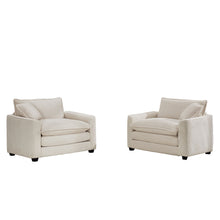 Load image into Gallery viewer, Modern Classic Fabric Single Chair Deep Seat Sofa With Pillow

