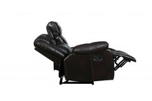 Load image into Gallery viewer, Polyester Blend Reclining U Shaped Three Piece Corner Sectional With Console - Brown
