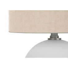 Load image into Gallery viewer, Contemporary Lighting, Table Lamp, Resin, Ceramic - Cream
