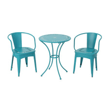 Load image into Gallery viewer, Lourdes - 3 Piece Metal Set - Teal
