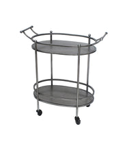 Load image into Gallery viewer, Antique Oval Service Cart - Bronze
