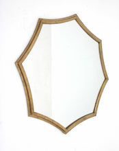 Load image into Gallery viewer, 33" Octagon Metal Framed Accent Mirror - Gold
