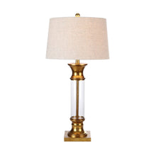 Load image into Gallery viewer, Novelty Table Lamps With Drum Shades (Set of 2) - Gold
