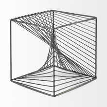 Load image into Gallery viewer, Cube Tabletop Sculpture - Silver
