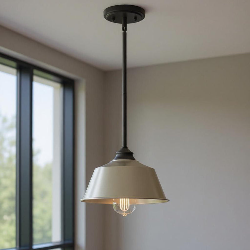 Kitchen Island Metal Dimmable Chandelier With Shades - Gray