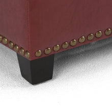 Load image into Gallery viewer, Kingsley - Upholstered Large Storage Ottoman
