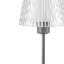 Load image into Gallery viewer, USB Table Lamp With Empire Shade - Gray
