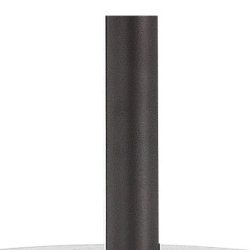 Novelty Table Lamp With Globe Shade - Black