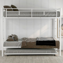 Load image into Gallery viewer, Twin Over Twin Bunk Bed With Trundle
