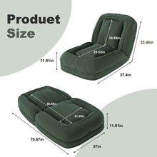 Load image into Gallery viewer, Upholstered Foldable Lazy Sofa Bed For Adults And Pets
