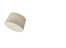 Load image into Gallery viewer, Steel Arc Floor Lamp With Solid Color Empire Shade - Silver / White
