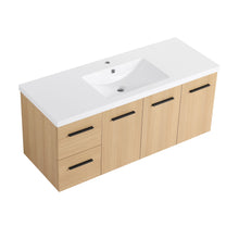 Load image into Gallery viewer, Floating Bathroom Vanity With Sink, Modular Cabinet

