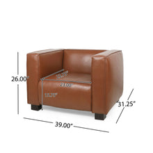 Load image into Gallery viewer, Vortexia - Club Chair With Tuxedo Design
