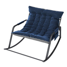 Load image into Gallery viewer, Rocking Chair With Storage, Cushions &amp; Armrests
