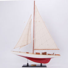 Load image into Gallery viewer, Hand Painted Model Boat (624678) - Beige / Red
