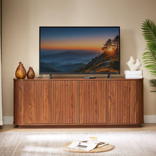 Load image into Gallery viewer, Contemporary Sideboard Storage Cabinet TV Stand With Wave Pattern
