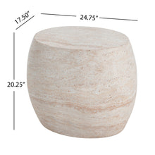 Load image into Gallery viewer, Outdoor Oval Shaped Side Table
