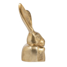 Load image into Gallery viewer, Rabbit Tabletop Sculpture - Gold
