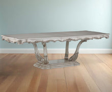 Load image into Gallery viewer, 44" Solid Wood Pedestal Base Dining Table - Off White
