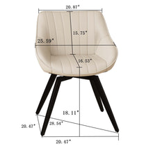 Load image into Gallery viewer, Modern Medieval Kitchen Dining Chair With 360 ° Rotation
