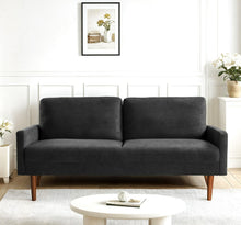 Load image into Gallery viewer, Sofa, European Style With Sleek Design, Modern &amp; Vintage Flair, Upholstered 3 Seater Couch
