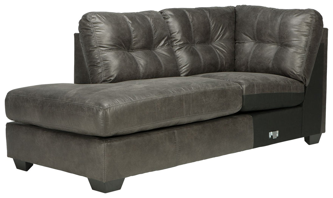 Fallston - Slate - LAF Corner Chaise
