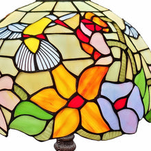 Load image into Gallery viewer, Metal Candlestick Table Lamp With Ivory Dome Shade - Dark Brown
