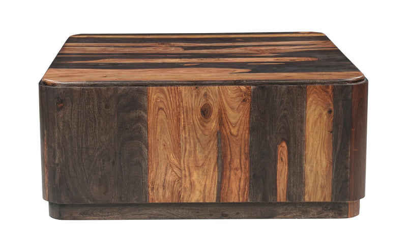 Square Coffee Table - Dark Brown