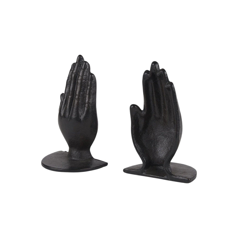 Praying Hands Decorative Bookends (Set of 2) - Antiqued Bronze