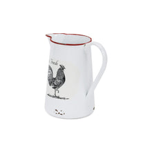 Load image into Gallery viewer, Farm Fresh Chicken Decorative Jug - Black / White
