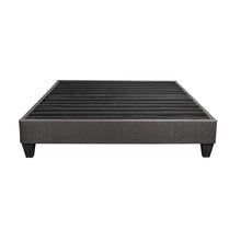 Load image into Gallery viewer, 14" Upholstered Platform Bed Base, Mattress Foundation

