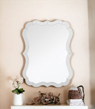 Load image into Gallery viewer, 32" Novelty Glass Framed Accent Mirror - Clear

