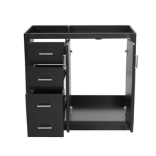Load image into Gallery viewer, Retro Style Bathroom Vanity, 3 Drawers &amp; Soft Closing Doors
