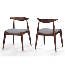 Load image into Gallery viewer, Dining Chairs With Ergonomic Backrest &amp; Comfort Cushions (Set of 2)
