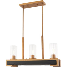 Load image into Gallery viewer, Two Light Dimmable Chandelier With Shades - Gold
