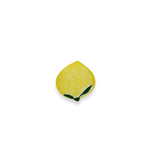 Load image into Gallery viewer, 6" Lemon Metal Handmade Tray - Yellow
