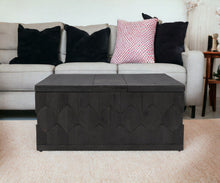Load image into Gallery viewer, Solid Wood Square Distressed Coffee Table - Dark Gray
