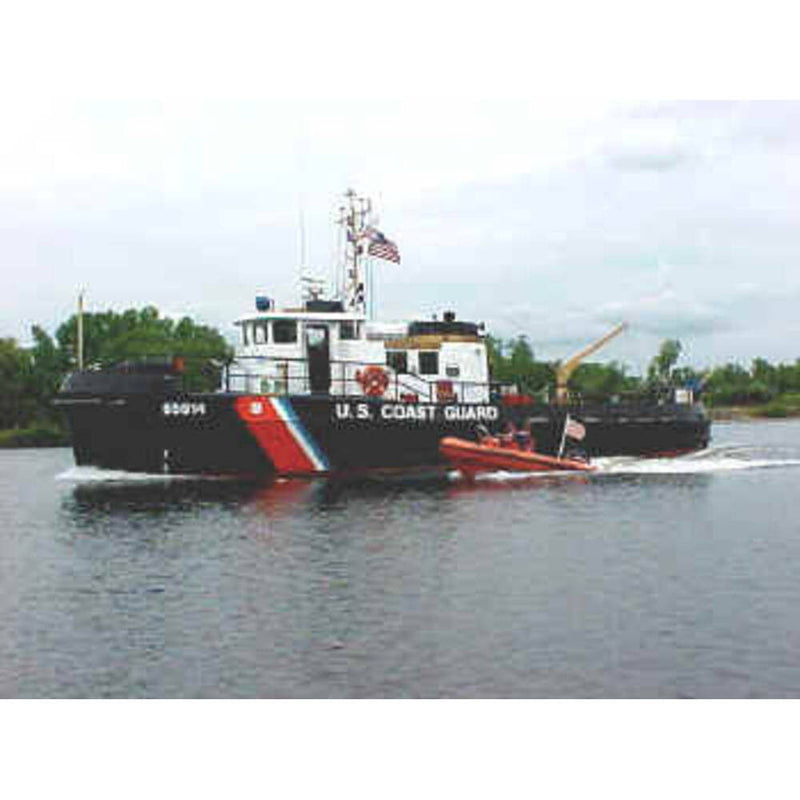 Hand Painted Model Boat (624539) - Black / White