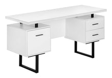 Load image into Gallery viewer, Computer Desk For Home Office, Laptop, Left, Right Set - Up, Storage Drawers, Contemporary &amp; Modern
