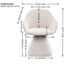 Load image into Gallery viewer, 180° Rotating Accent Chair For Living Room - Beige
