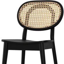 Load image into Gallery viewer, Wood Dining Parsons Chairs (Set of 2) - Black
