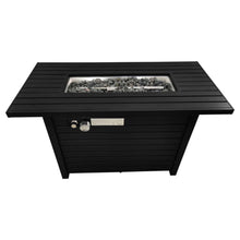 Load image into Gallery viewer, Outdoor Fire Pit Table With Lid Fuel Versatility
