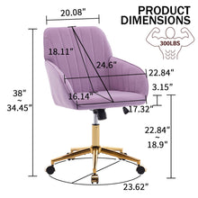 Load image into Gallery viewer, Adjustable Ergonomic Swivel Office Chair
