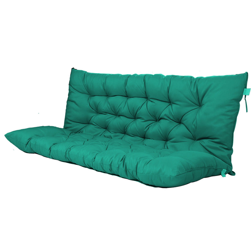 3 Seater Outdoor Porch Swing Cushion With Backrest
